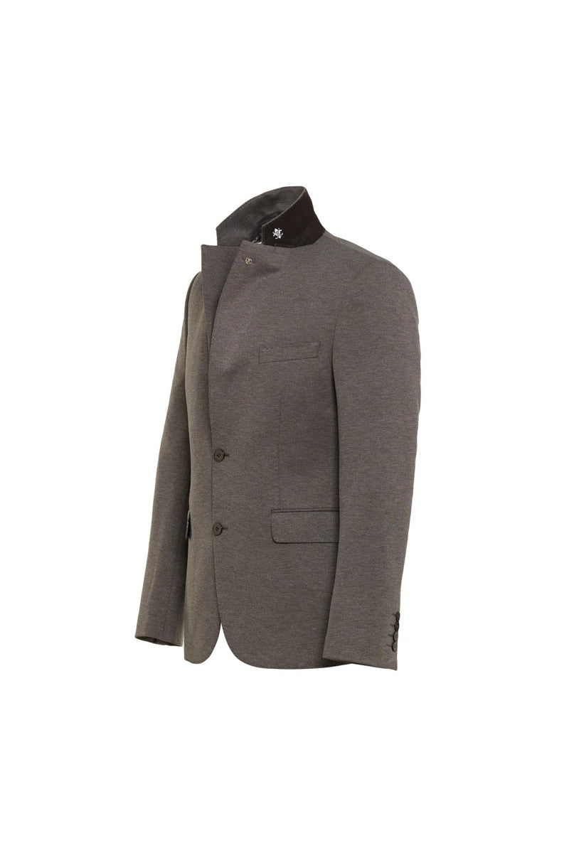 Wholesale,Luchiano Visconti, Luchiano Visconti Coffee Knit Pique Performance Blazer, Brown, Large-42-Tag42Large-44-Tag44Extra Large-46-Tag46Extra Extra Large-48-Tag48Small-38-Tag38Medium-40-Tag40