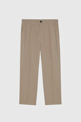 FYNE Tan Pleated Sweatpants