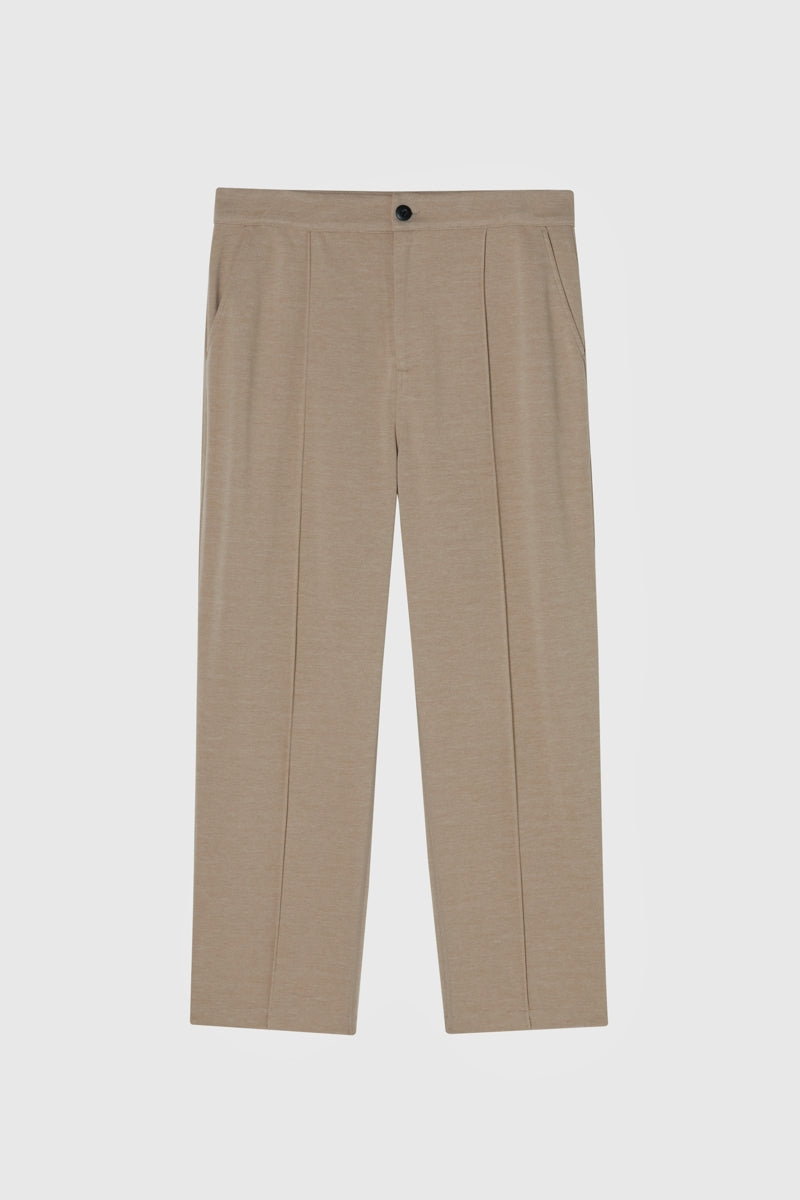 Direct From Brand,FYNE, FYNE Tan Temperature Control Pleated Sweatpants, Tan, 34W-30L-TagL32W-30L-TagM36W-30L-TagXL