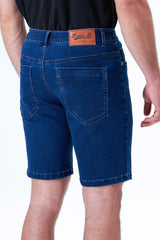 Eubi Sapphire Blue Air-Flex Jean 9" Shorts