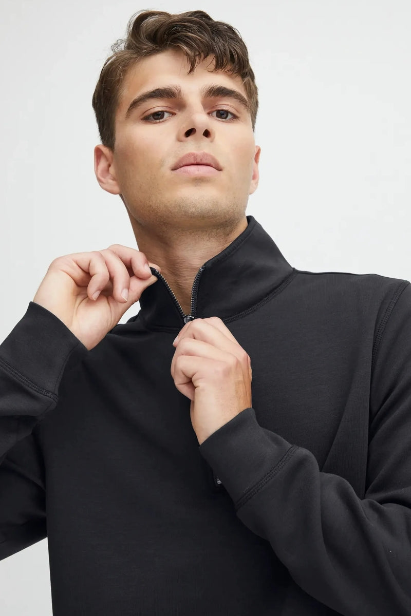 Wholesale,Casual Friday, Casual Friday Dark Navy Knit Qtr Zip, Blue, Small-40-TagSMedium-42-TagMLarge-44-TagLExtra Large-47-TagXL