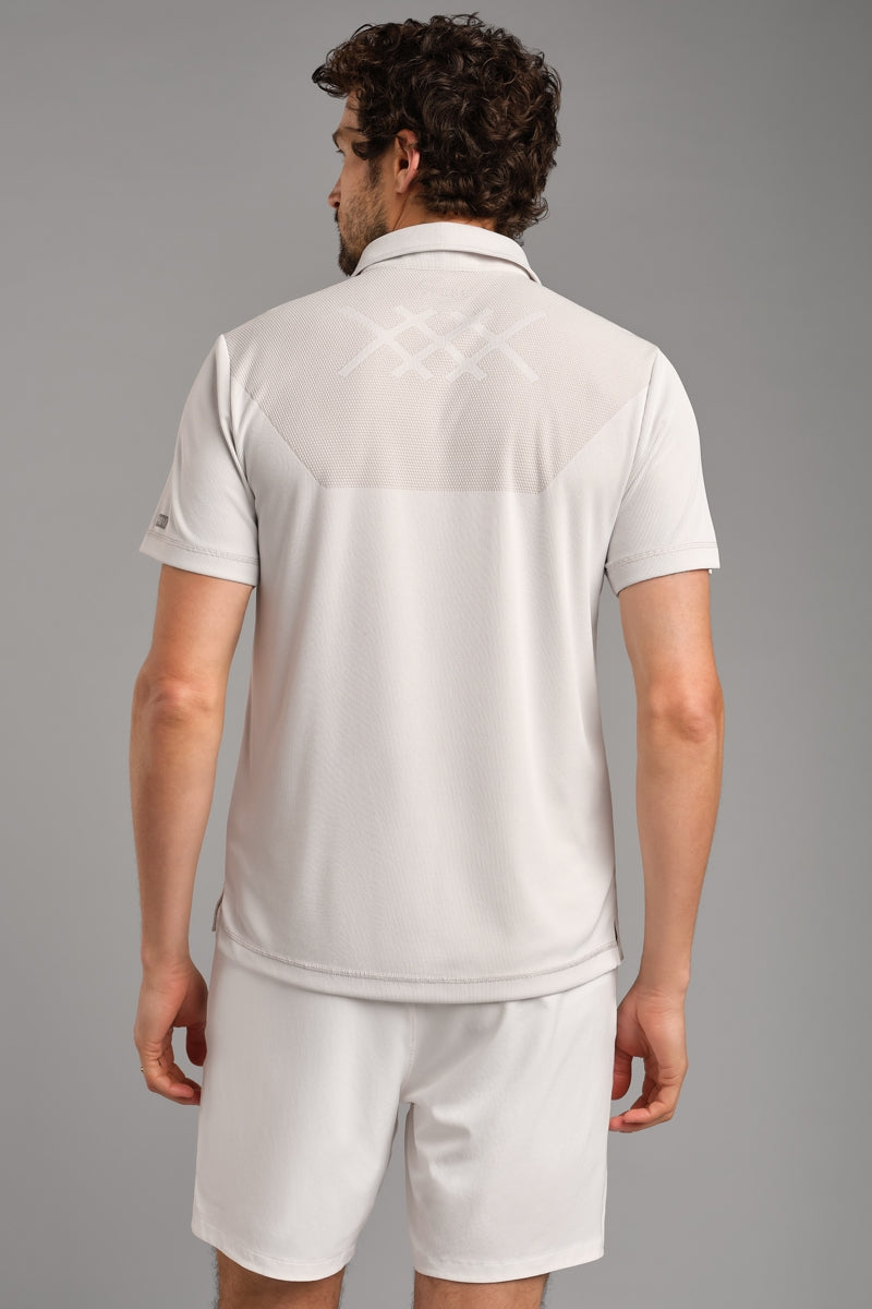 Wholesale,Rhone, Rhone Steel Grey UPF 50+ All-way Stretch Active Polo, Grey, Large-44-TagLExtra Large-47-TagXLMedium-42-TagM