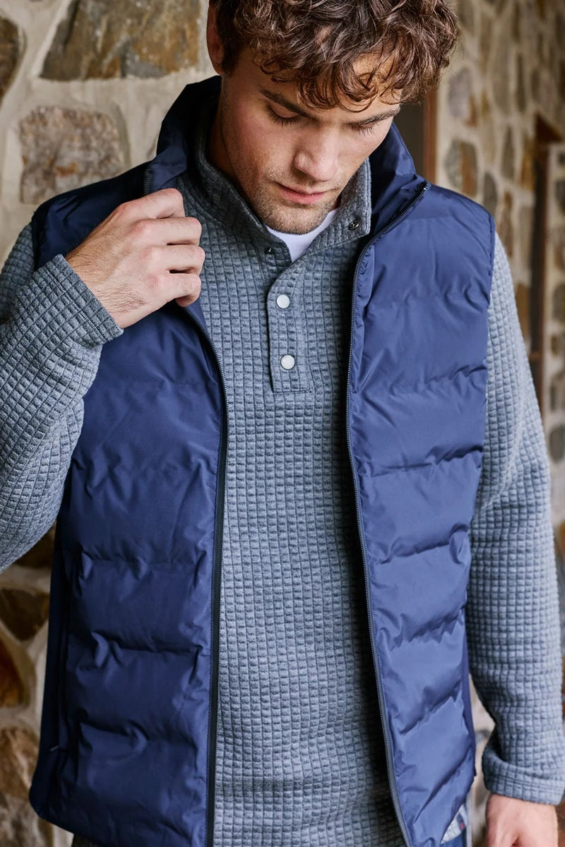 Faire,Flag & Anthem, Flag & Anthem Charcoal Heather Quilted 1/4 Snap Pullover, Grey, Small-42-TagSMedium-44-TagMLarge-48-TagLExtra Large-52-TagXLExtra Extra Large-54-TagXXL