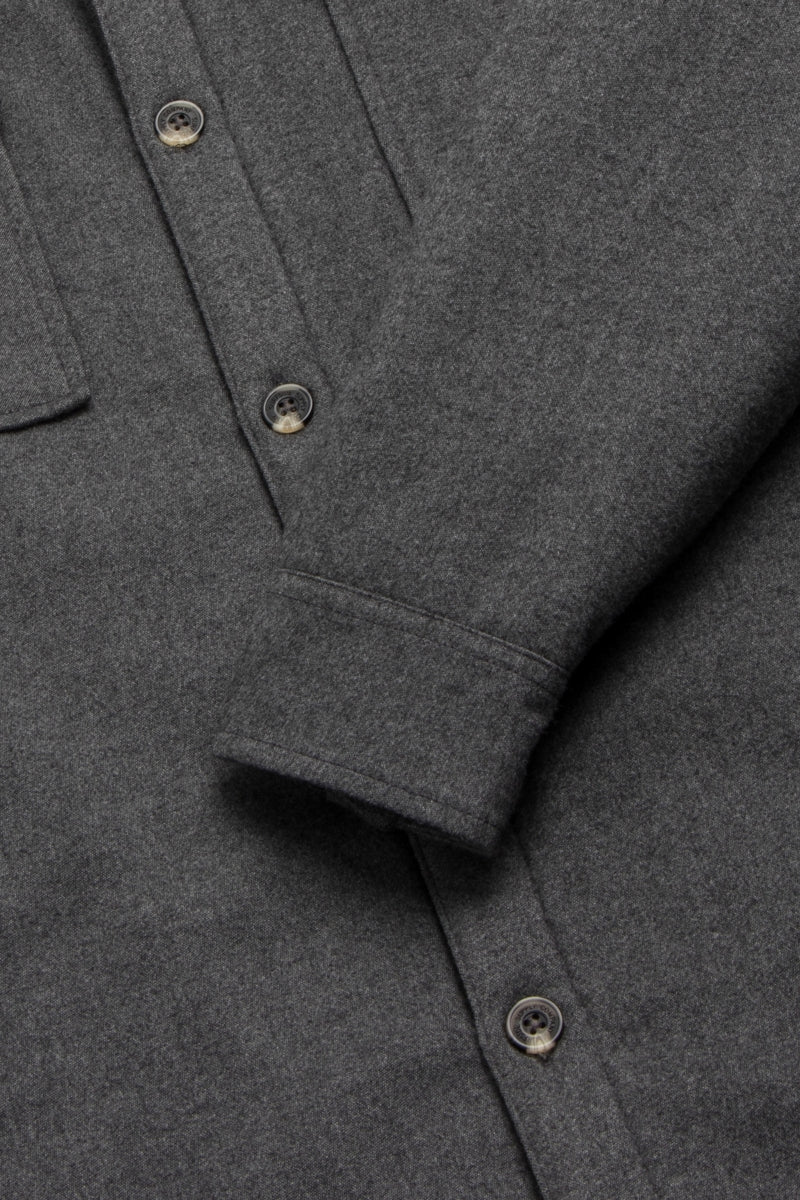 Wholesale,Surfside Supply, Surfside Supply Charcoal Heather Sherpa Lined Shacket, Grey, Large-48-TagL