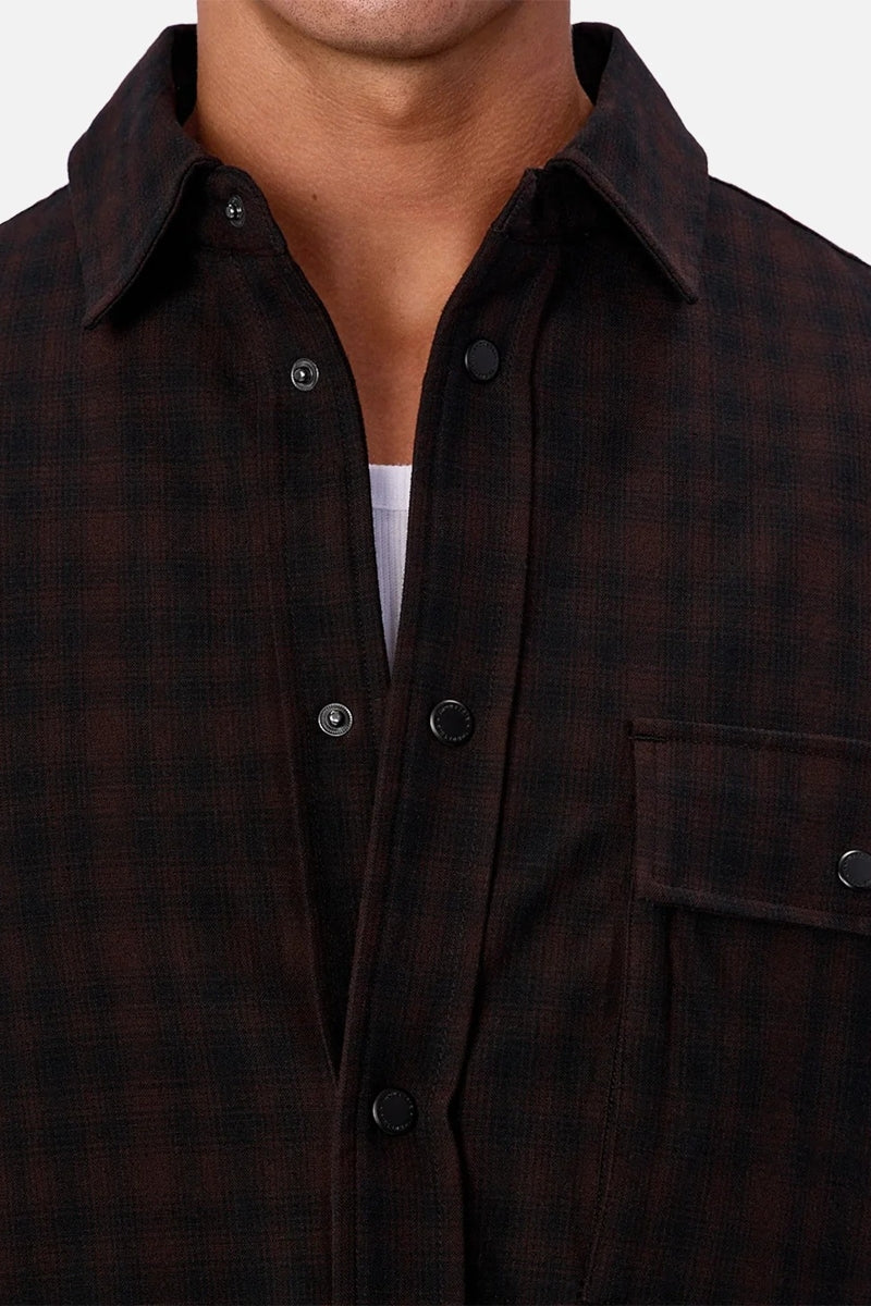 Wholesale,INDUSTRIE AUSTRALIA, INDUSTRIE AUSTRALIA Black/Brown Padded Jacket, Black, Large-53-TagLExtra Large-55-TagXLExtra Extra Large-57-TagXXLSmall-49-TagSMedium-51-TagM