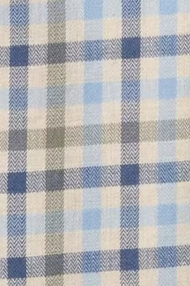 Wholesale,Bonobos, Bonobos Blue/Cream Check Stretch Flannel Slim Fit Shirt, Blue, Large-45-TagL
