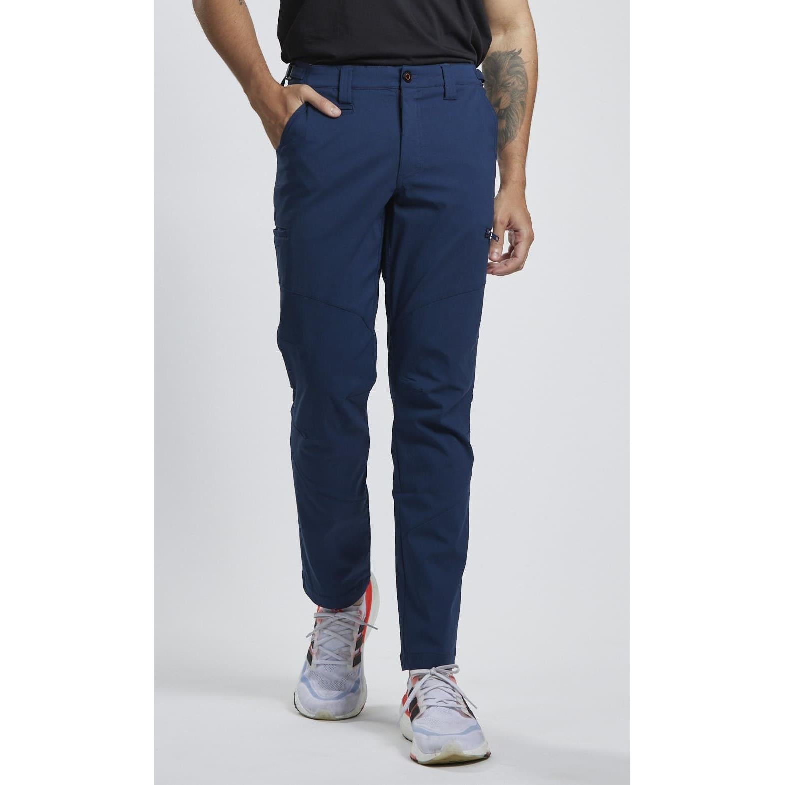 Brand Partner,PROFI, PROFI Midnight Blue  All-Purpose Multi-Pocket UV-resistant Functional Pants, Blue, 32W-31L-Tag32