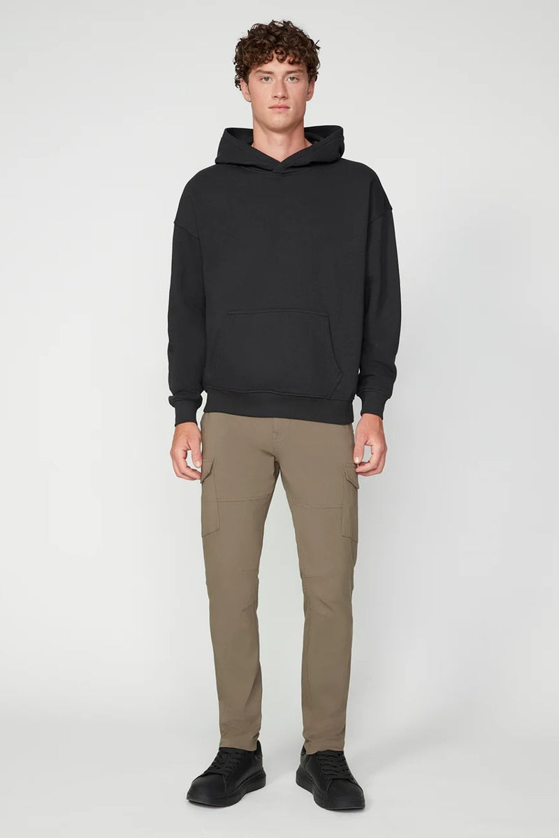 Wholesale,Projek Raw, Projek Raw Black Carbon Peached Fleece Hoodie, Black, Extra Large-58-TagXL
