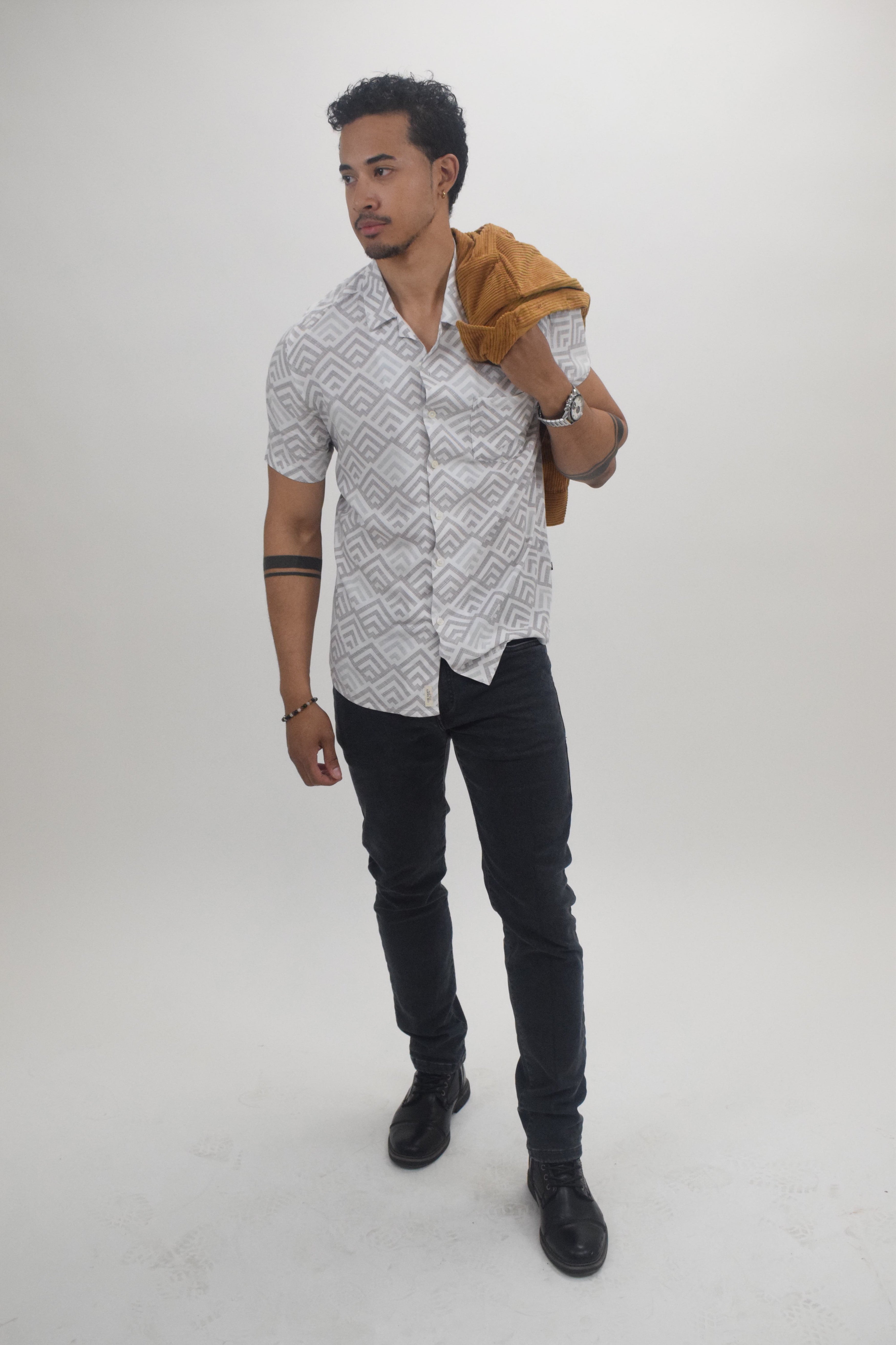 Faire,Nantucket Whaler, Nantucket Whaler Charcoal Wash Denim Jeans, Grey, 30W-32L-