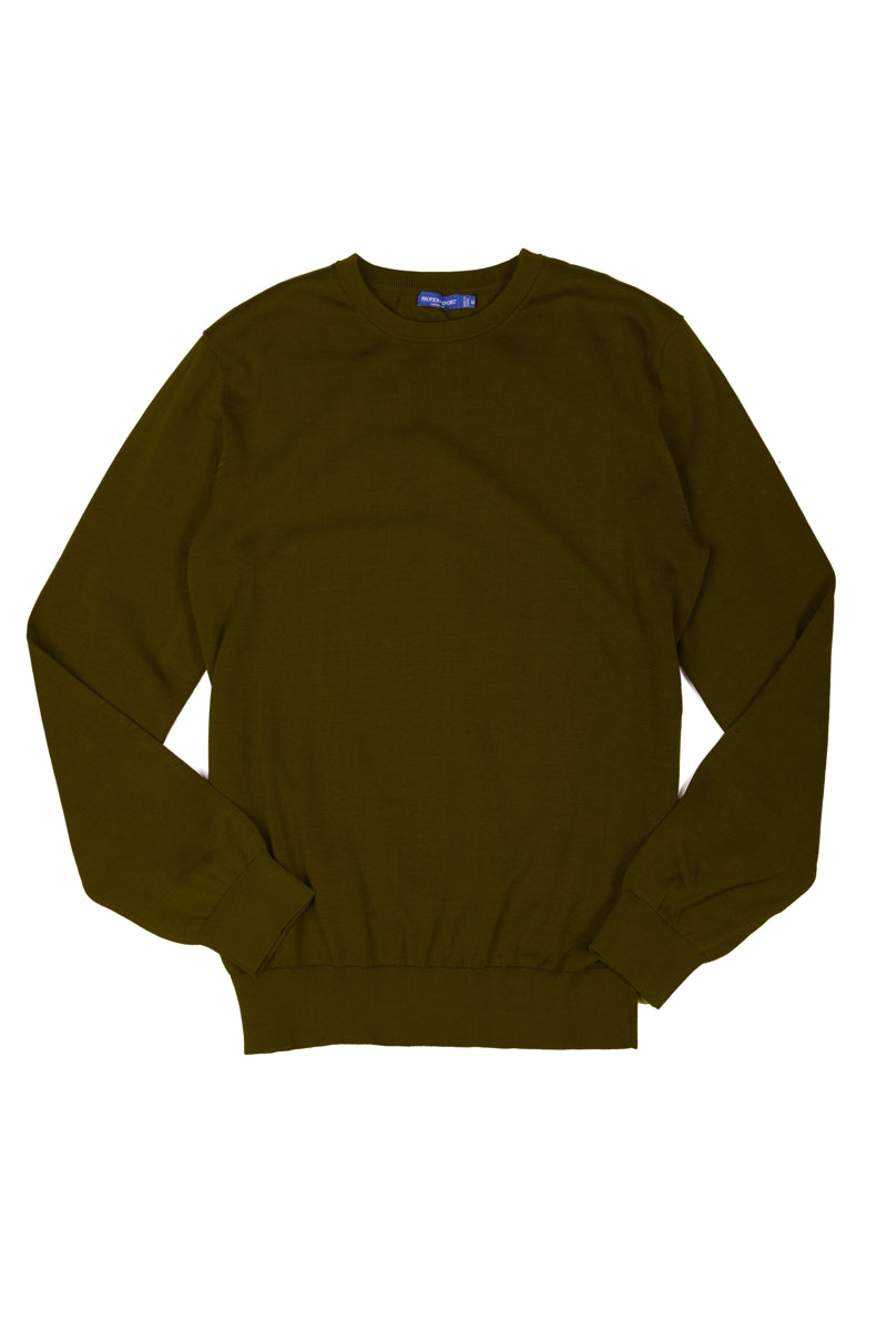 Direct From Brand,Proper Sport, Proper Sport Brown Crewneck Sweater, Brown, Extra Large-46-TagXL
