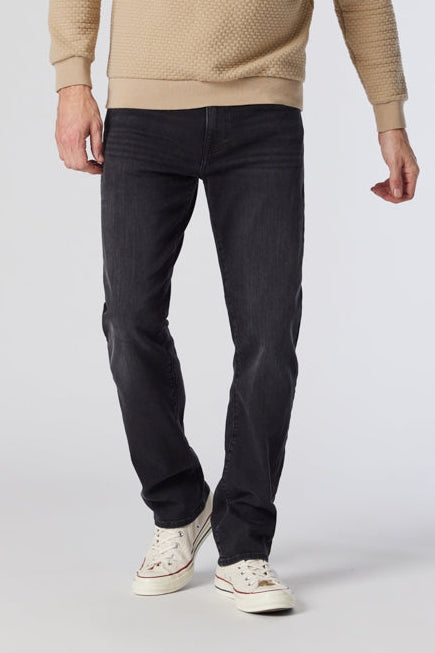 Wholesale,Mavi, Mavi Smoke Black Williamsburg Zach Straight Leg Jeans, Black, 38W-30L-Tag38