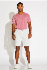 Civil Society Light Grey Herringbone Knit 7" Shorts