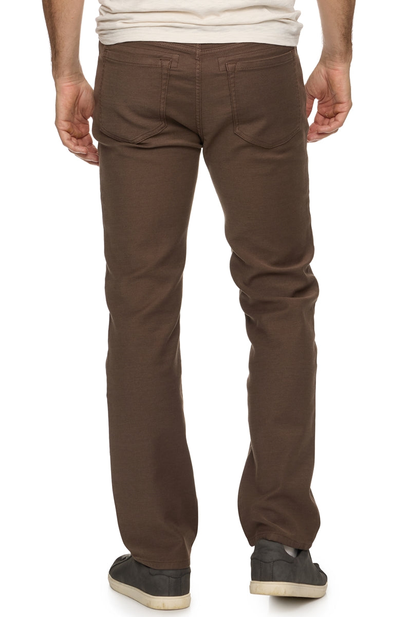 Wholesale,Flag & Anthem, Flag & Anthem Mocha Stretch 5-pocket Straight Knit Jeans, Brown, 32W-30L-Tag3232W-32L-Tag3235W-30L-Tag3535W-32L-Tag3536W-30L-Tag3638W-32L-Tag38