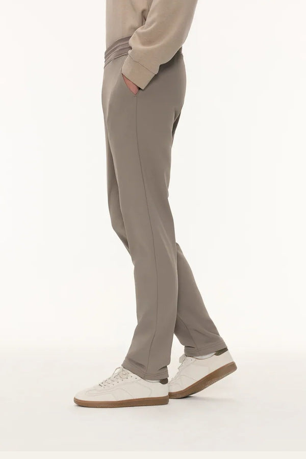 FYNE Tan Drawstring Performance Casual Pants