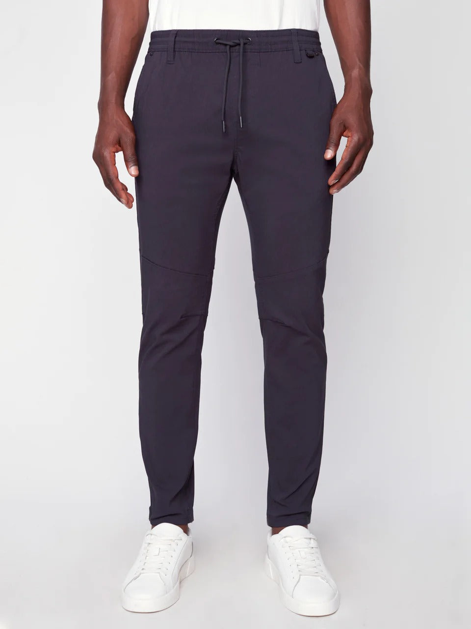 Drawstring Pulls Projek Raw Navy Drawstring Pull On Bungee Jogger – Taelor.Style