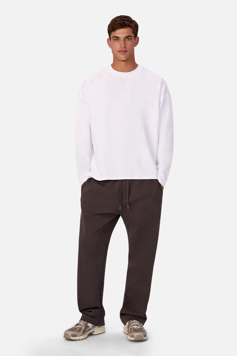 Wholesale,INDUSTRIE AUSTRALIA, INDUSTRIE AUSTRALIA White Waffle Long Sleeve T-Shirt, White, Small-44-TagSMedium-46-TagMLarge-48-TagLExtra Large-50-TagXLExtra Extra Large-52-TagXXL