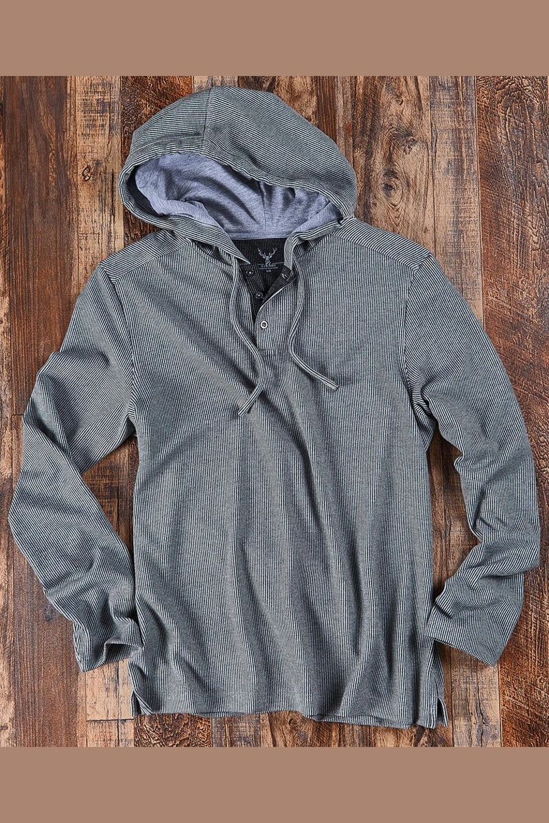 Wholesale,Nicoby Age of Wisdom, Nicoby Age of Wisdom Light Grey Melange Mini Stripe Hoodie, Grey, Extra Large-48-TagXL