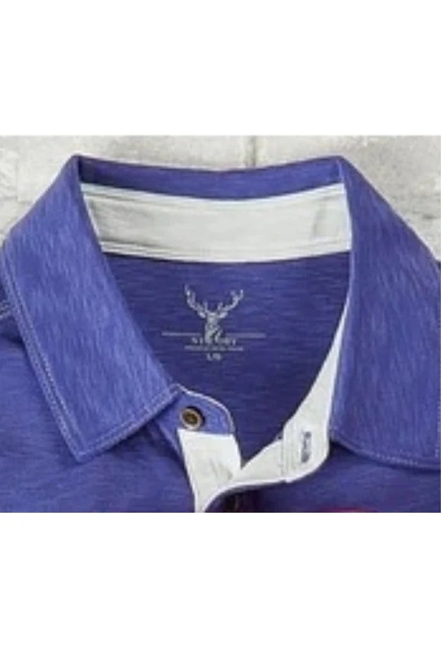 Wholesale,Nicoby Age of Wisdom, Nicoby Age of Wisdom Grape Slub Polynosic Polo, Purple, Extra Large-48-TagXL