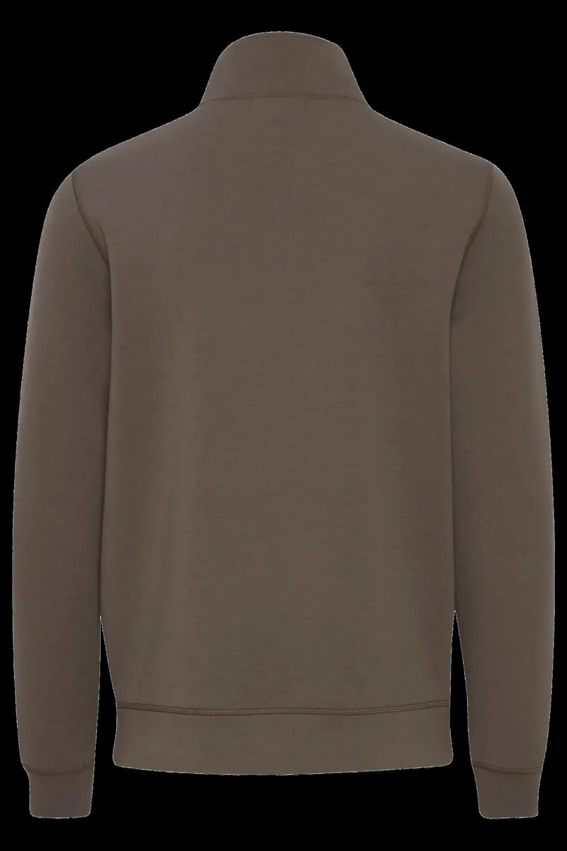 Wholesale,Casual Friday, Casual Friday Brown Knit Qtr Zip, Brown, Large-44-TagL