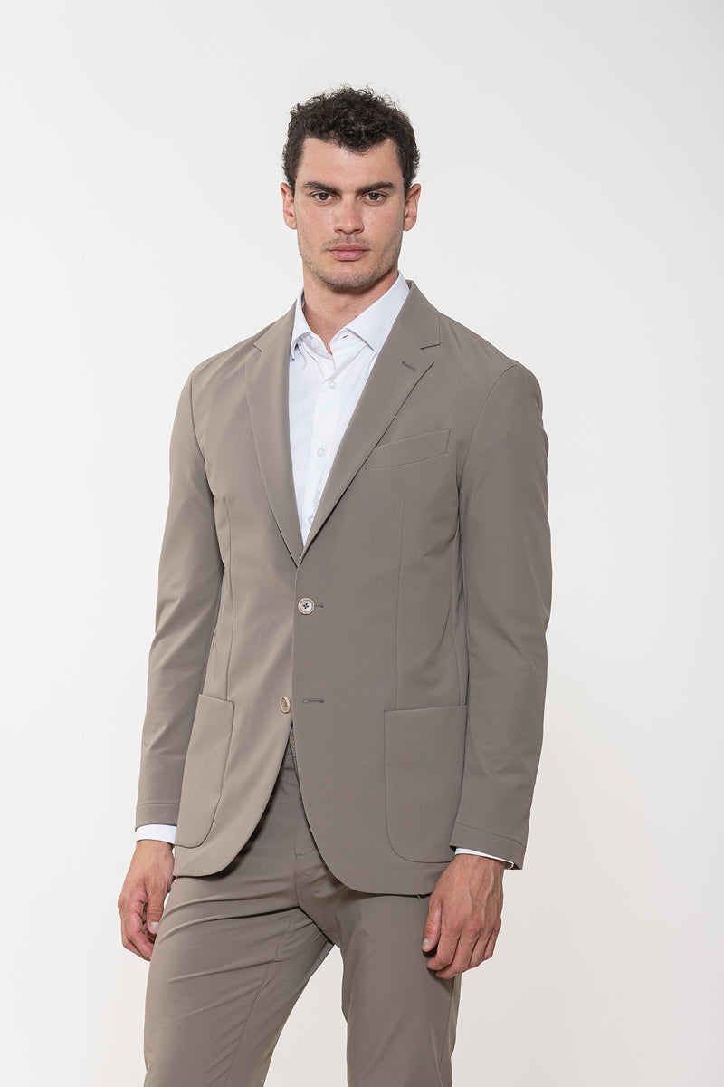 Wholesale,American Heritage, American Heritage Taupe 4-way Stretch Performance Blazer, Tan, Large-44-TagLExtra Large-46-TagXLExtra Extra Large-48-TagXXLMedium-42-TagM