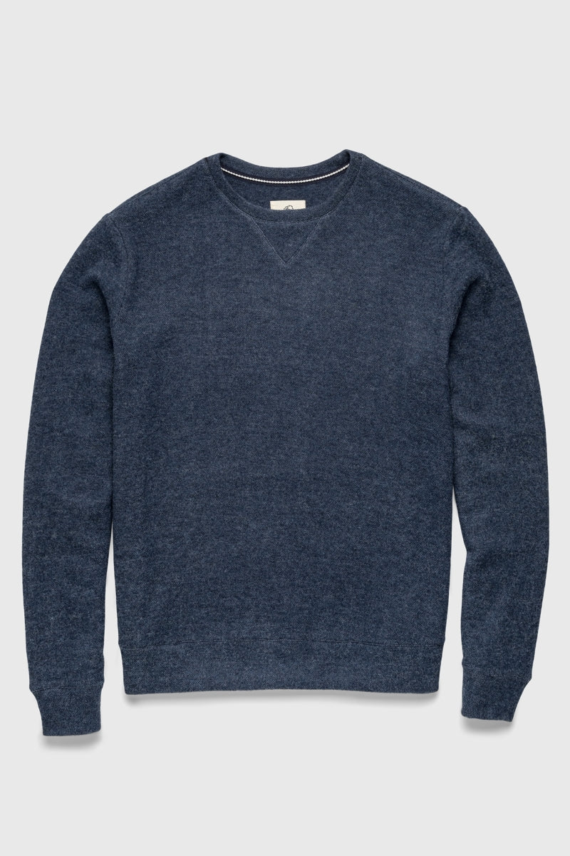 Wholesale,Surfside Supply, Surfside Supply Navy Heather Cashmist Soft Crewneck, Blue, Extra Large-49-TagXL