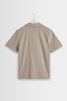 Wholesale,Wax London, Wax London Clay Textured Organic Cotton Polo, Brown, Medium-43-TagMLarge-45-TagLExtra Large-47-TagXL