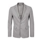 NEOBLU Grey Piqué Lightweight Casual Blazer