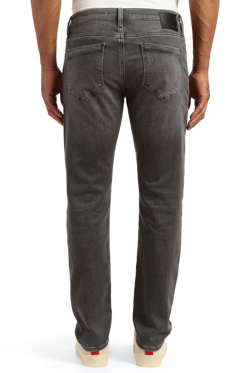 Wholesale,Mavi, Mavi Charcoal Smoke Brushed Athletic Slim Straight Leg Jeans, Grey, 34W-32L-Tag34