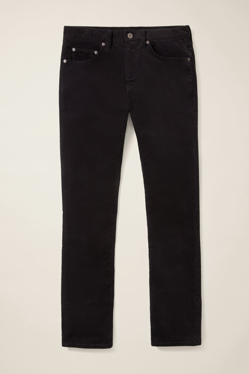 Wholesale,Bonobos, Bonobos Black Corduroy 5-Pocket Pants, Black, 35W-32L-Tag35