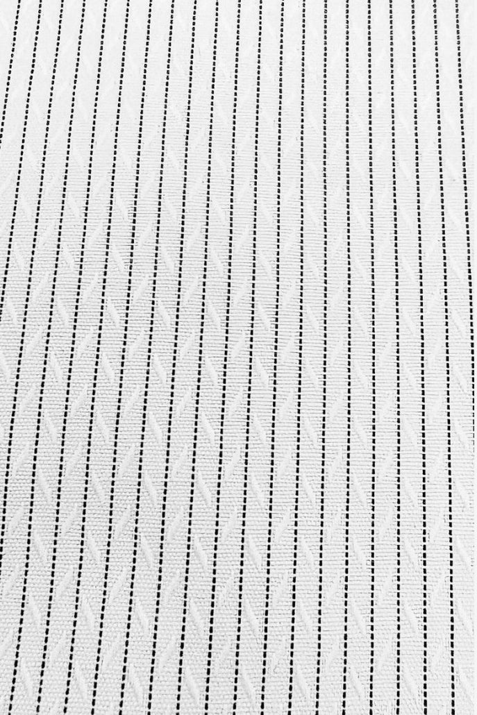 Wholesale,Jakamen, Jakamen White/Black Striped Textured Classic Fit Shirt, White, Medium-45-TagMLarge-48-TagLExtra Large-50-TagXLExtra Large-52-TagXXL