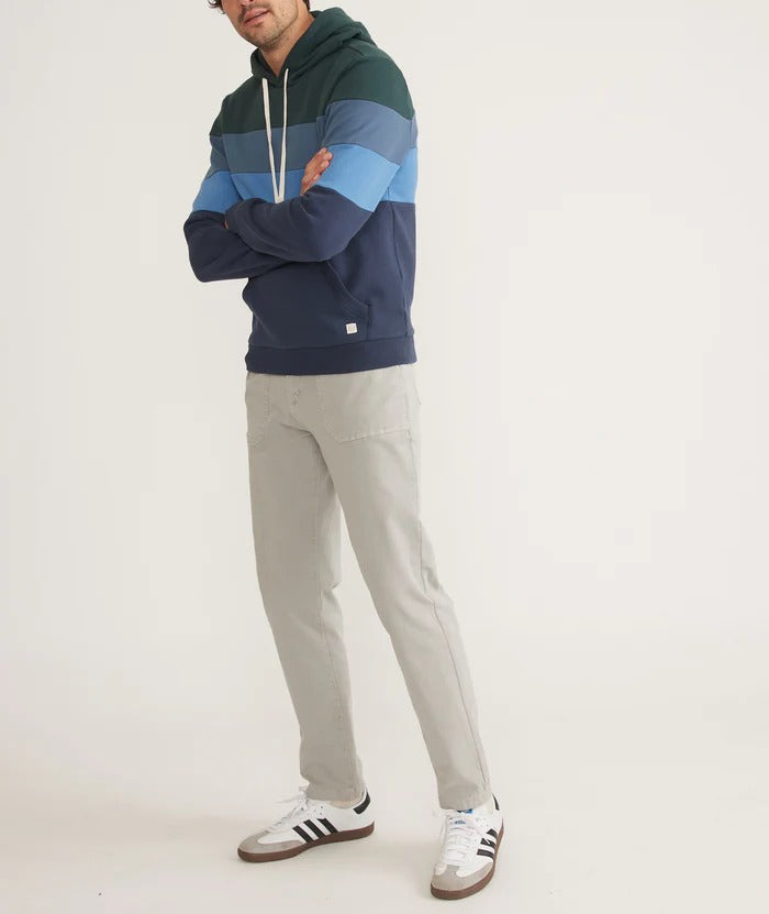 Wholesale,Marine Layer, Marine Layer Blue/Green Colorblock Hoodie, Blue, Extra Large-49-TagXL