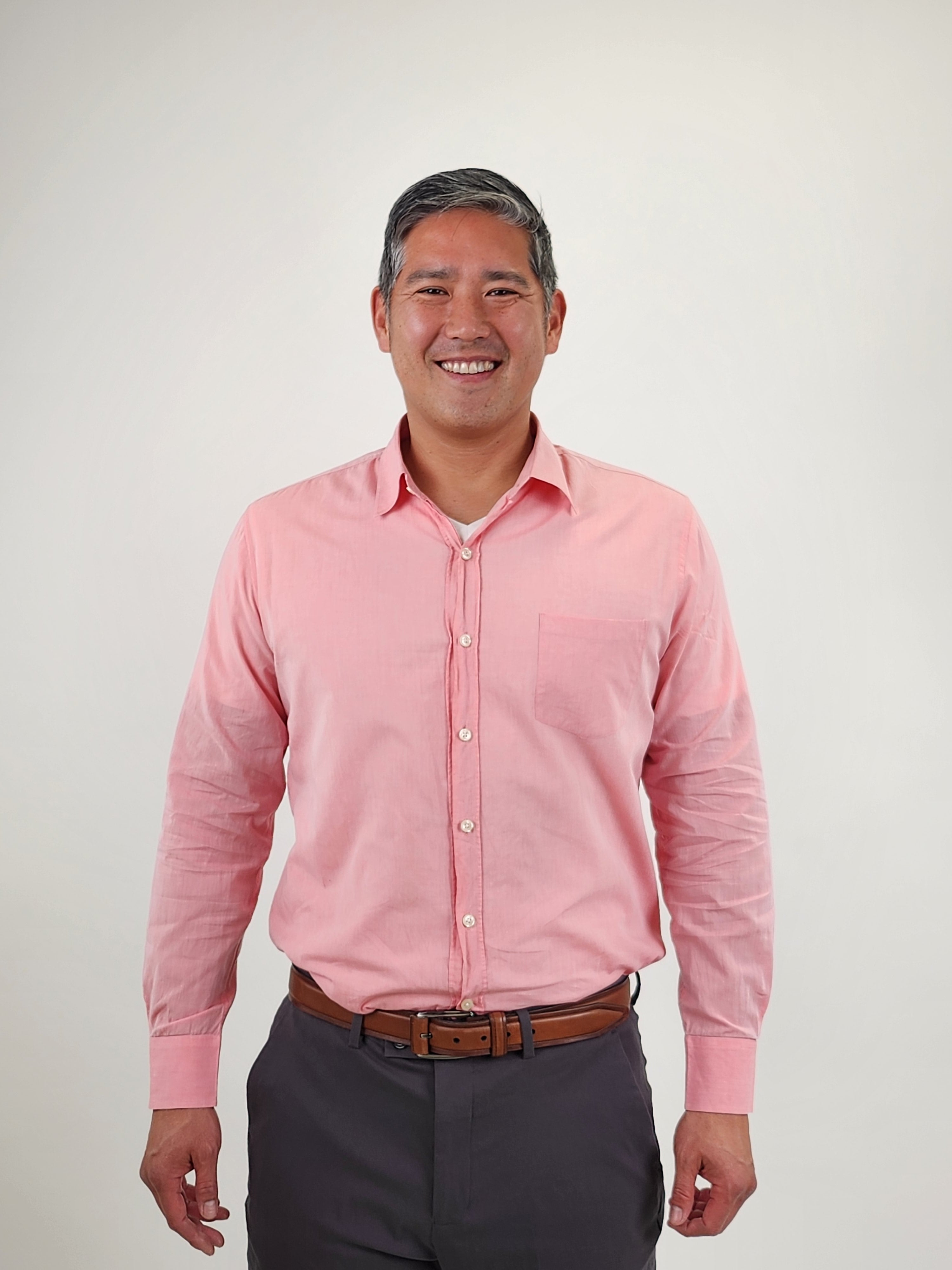 The RealReal,Vince, Vince Bright Pink One Pocket Button Up Shirt With Front Chest Pocket, , 