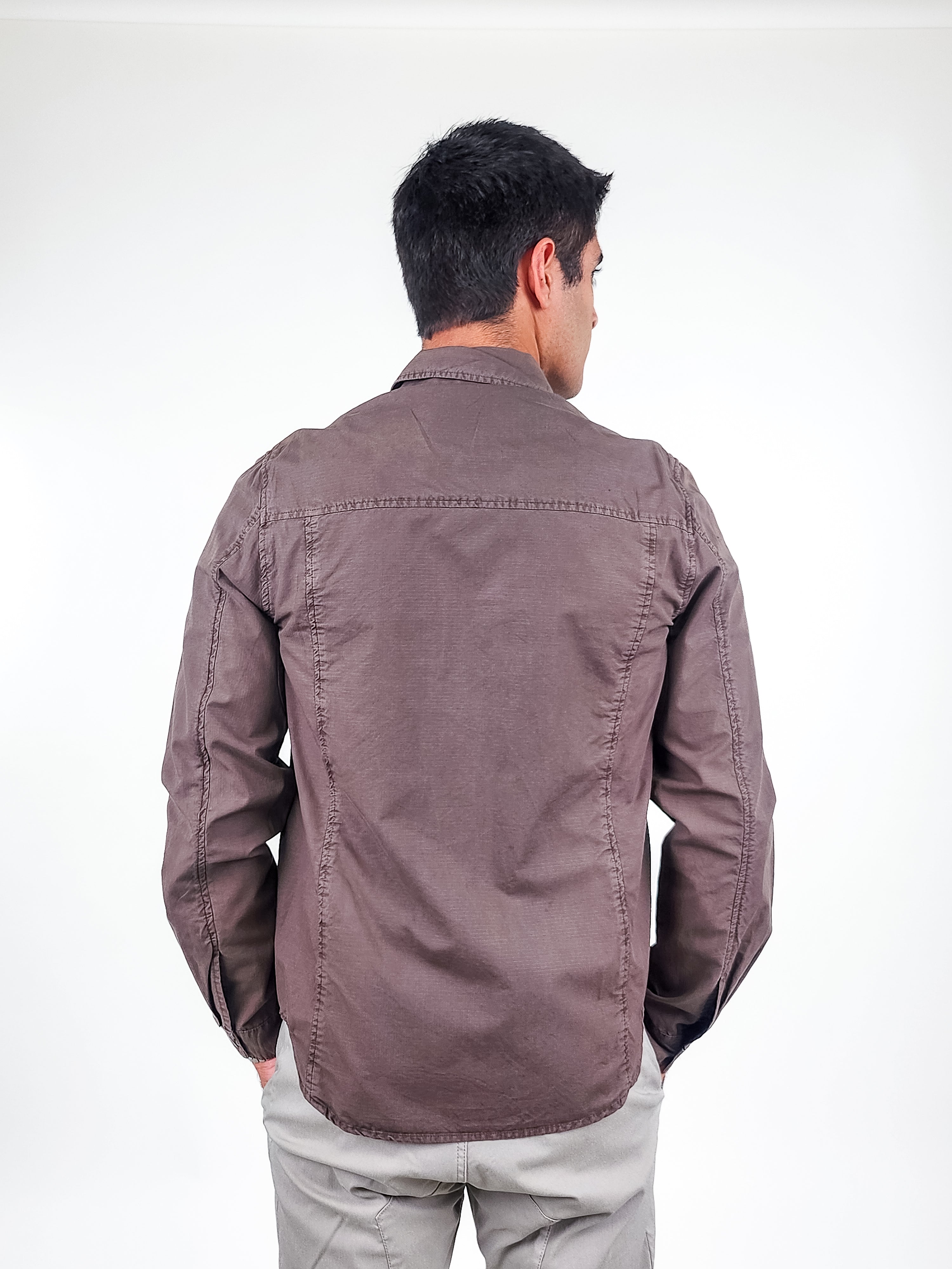 Other,NSF, NSF Brown Ripstop Long Sleeve Utility Shirt, , 
