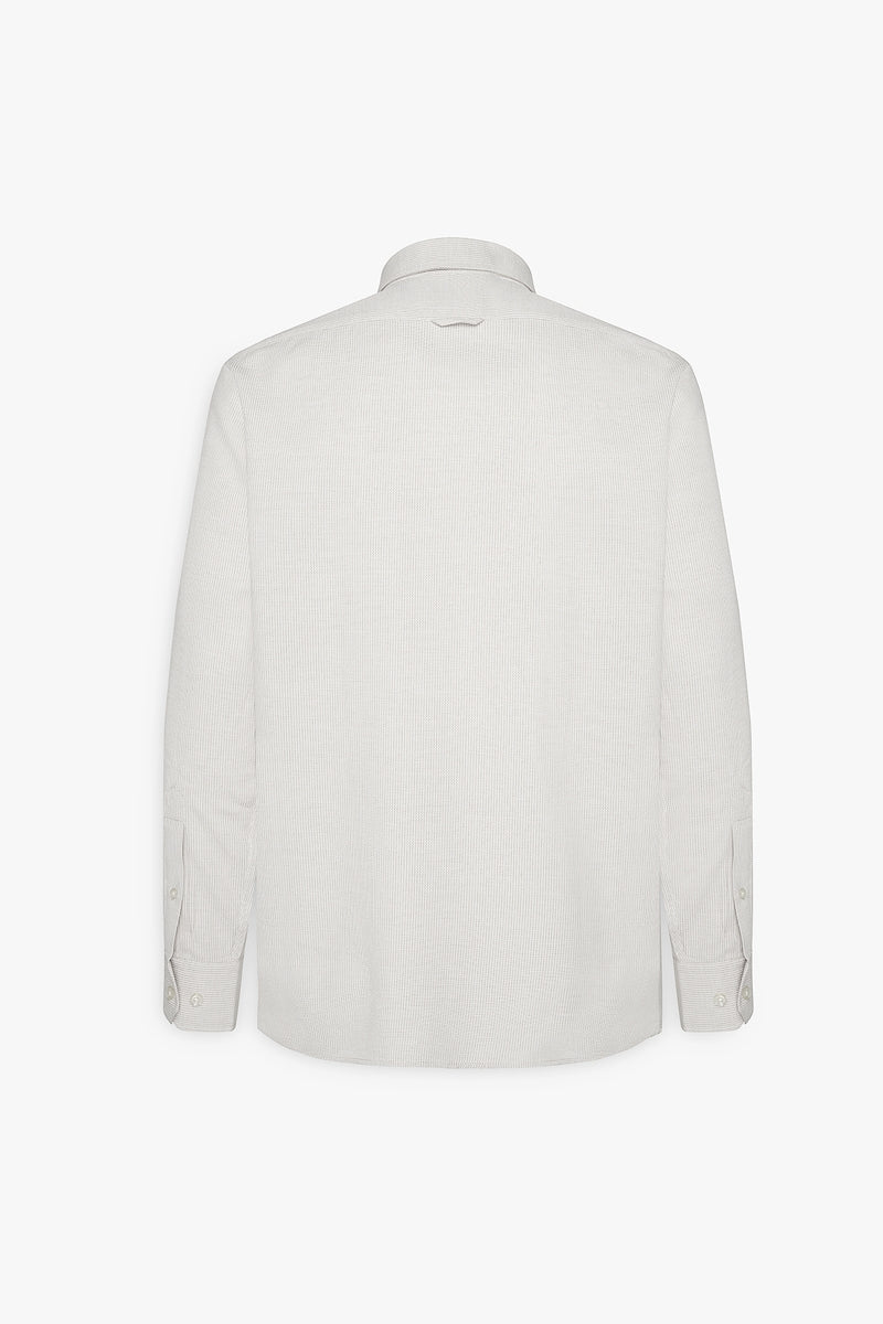 Wholesale,Altinyildiz Classics, Altinyildiz Classics Beige Textured Dobby Slim Fit Shirt, Tan, Large-44-TagL