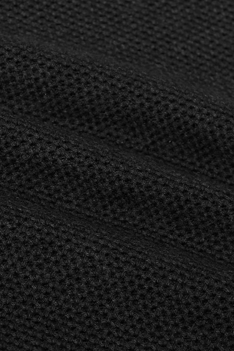 Faire,True Classic, True Classic Heather Black Pique Crew Sweater, Black, Extra Large-44-TagXLMedium-38-TagMSmall-36-TagS