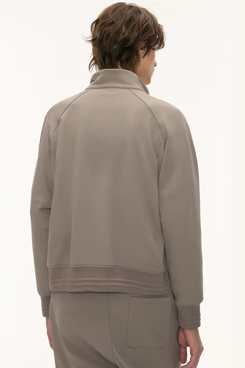 Direct From Brand,FYNE, FYNE Tan Performance Stand Collar Jacket, Tan, Extra Large-56-TagXL