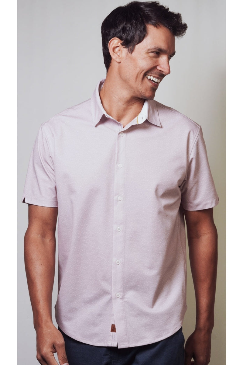 Wholesale,Fundamental Coast, Fundamental Coast Taro Polka Dot Print Shirt, Purple, Extra Large-48-TagXLExtra Extra Large-50-TagXXLMedium-43-TagMLarge-45-TagLSmall-40-TagS