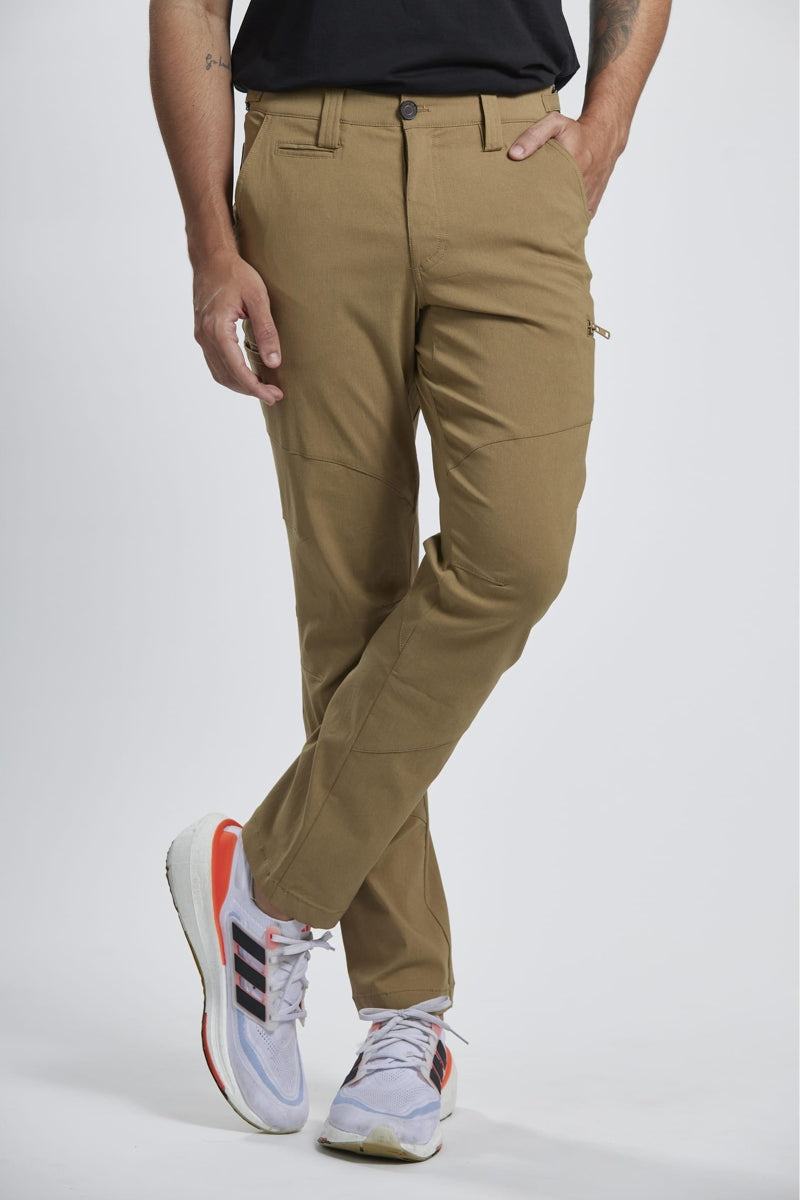 Direct From Brand,PROFI, PROFI Khaki All-Purpose Multi-Pocket UV-resistant Functional Pants, Tan, 30W-31L-Tag30
