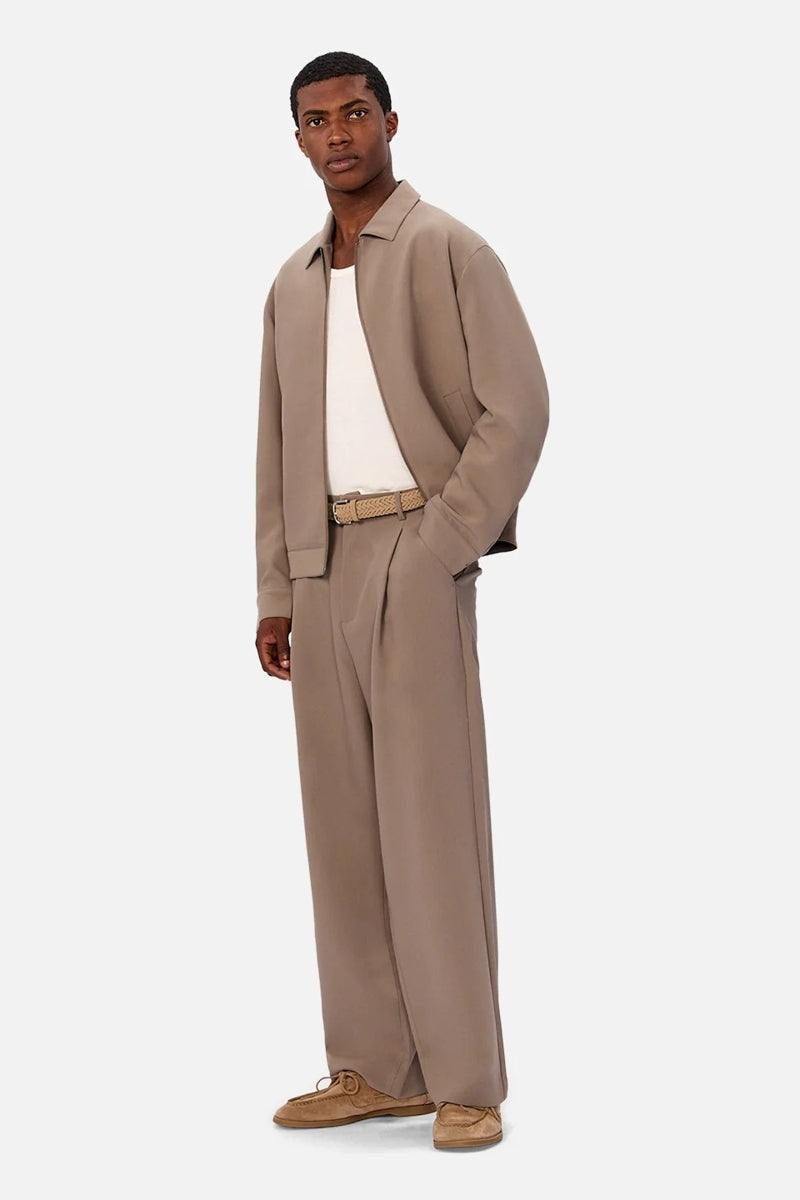 Wholesale,INDUSTRIE AUSTRALIA, INDUSTRIE AUSTRALIA Taupe Bomber Jacket, Tan, Small-45-TagSMedium-47-TagMLarge-49-TagLExtra Large-51-TagXLExtra Extra Large-53-TagXXL