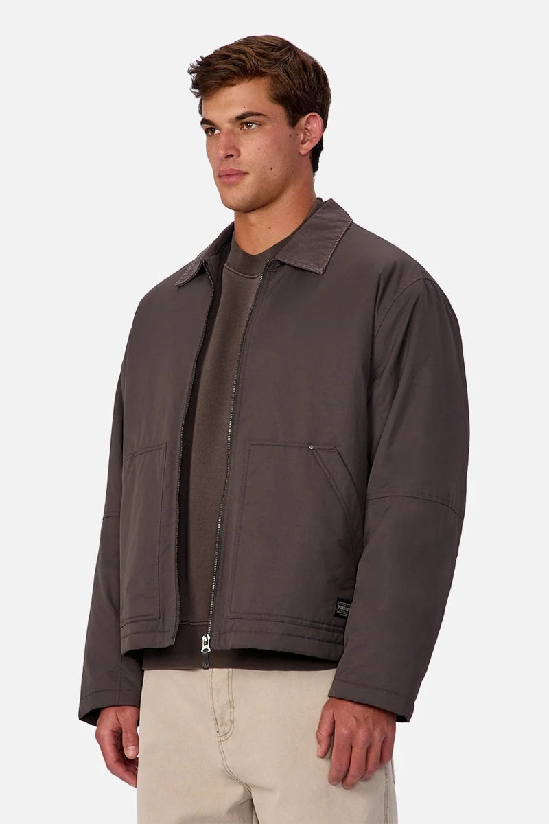 Wholesale,INDUSTRIE AUSTRALIA, INDUSTRIE AUSTRALIA Charcoal Padded Jacket, Grey, Medium-46-TagMLarge-48-TagLExtra Large-50-TagXLExtra Extra Large-52-TagXXLSmall-44-TagS
