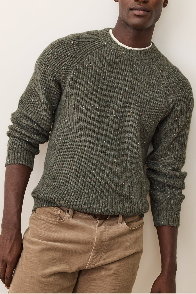 Wholesale,Marine Layer, Marine Layer GreenTextured Merino Wool Blend Sweater, Green, Extra Extra Large-50-TagXXL