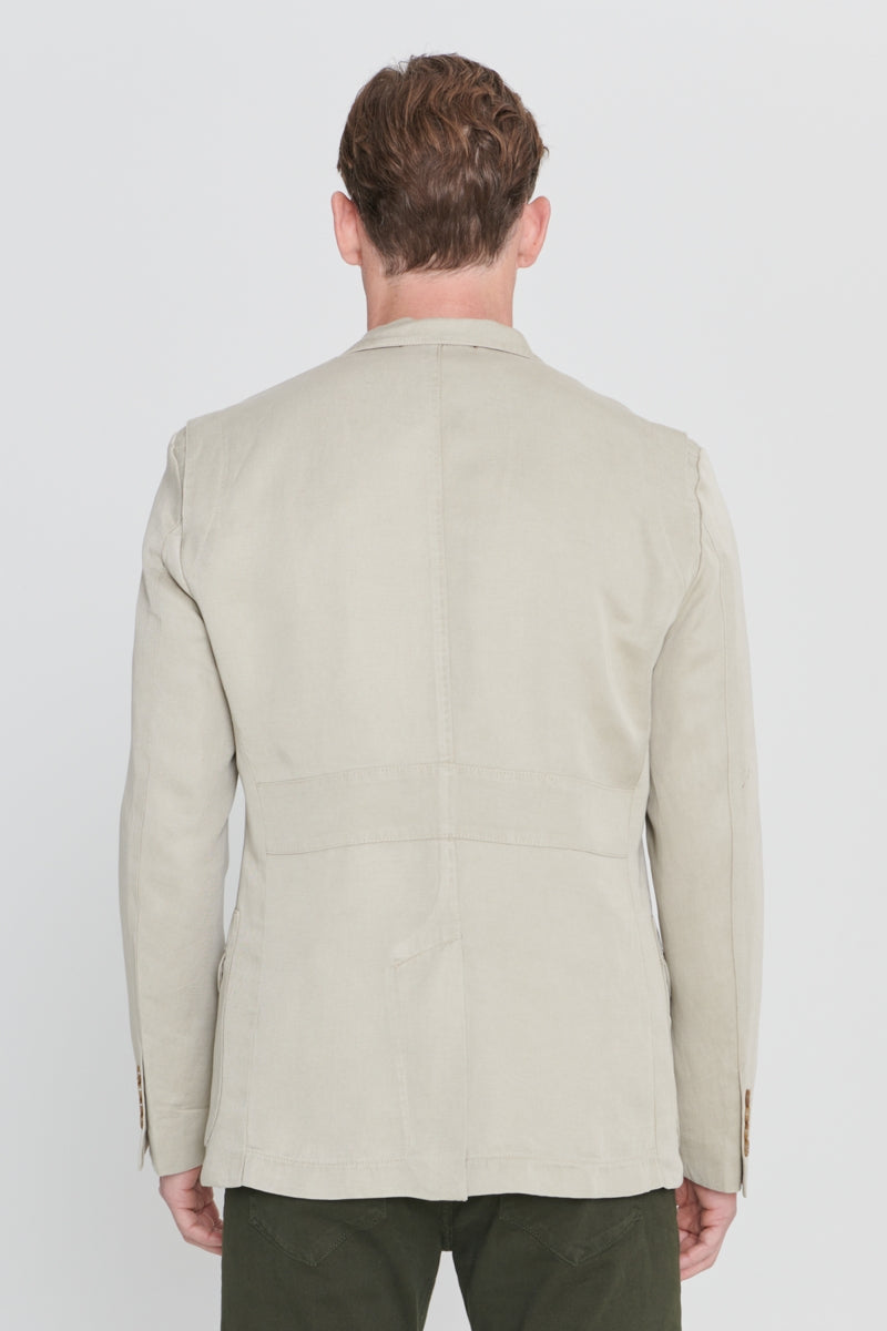 Wholesale,Altinyildiz Classics, Altinyildiz Classics Beige Linen/Tencel Blend Slim Fit Suit, Tan, Large-43-Tag52