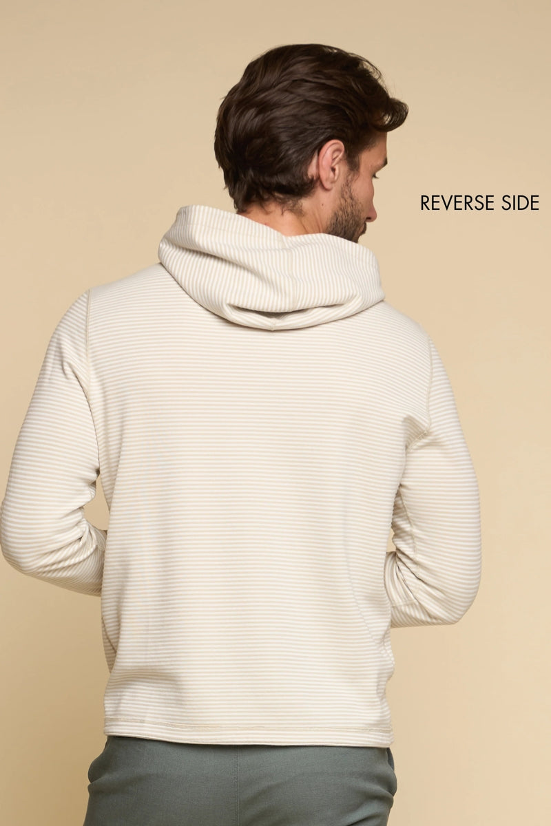Wholesale,Fundamental Coast, Fundamental Coast Beige Pique Hoodie, Tan, Medium-42-TagM