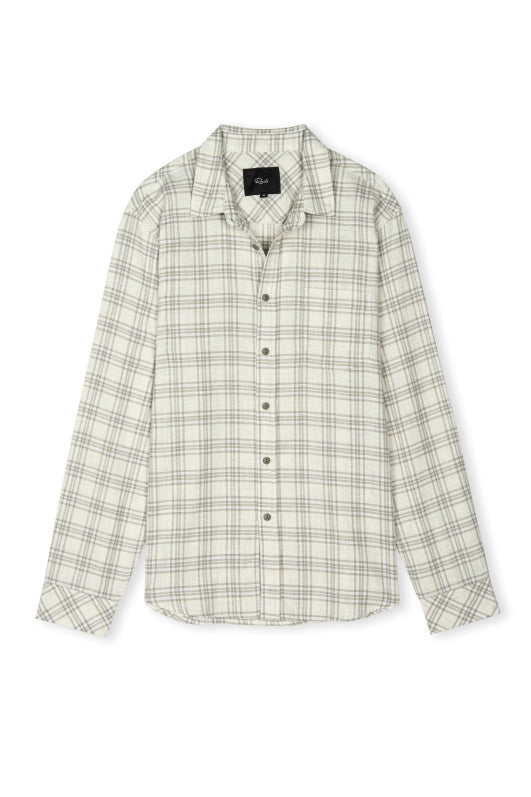 Wholesale,Rails, Rails Cream/Sage Ultra-soft Plaid Shirt, Cream, Extra Large-49-TagXL