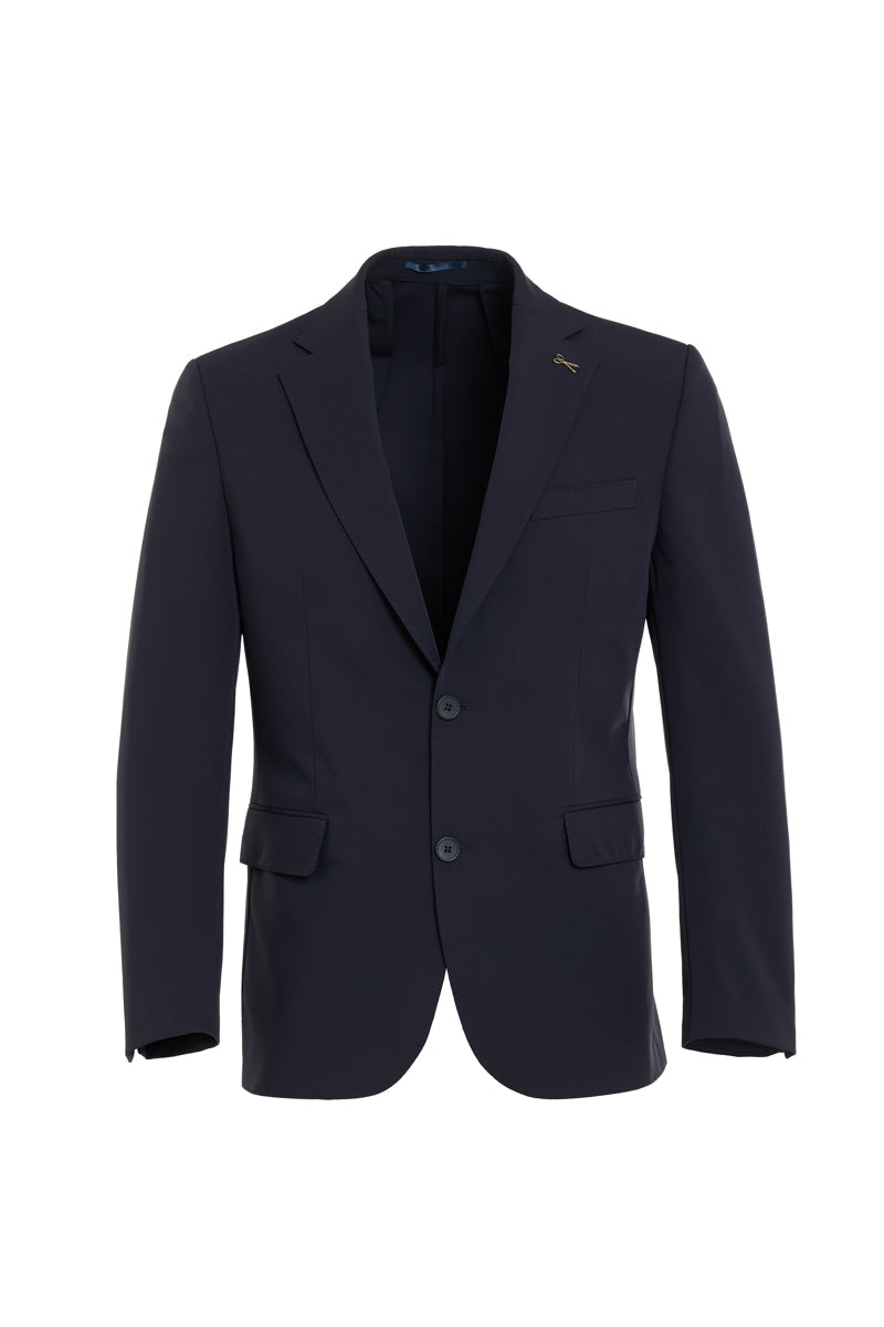 Wholesale,Luchiano Visconti, Luchiano Visconti Navy Performance Stretch Blazer, Blue, Small-38-Tag38Medium-40-Tag40Large-42-Tag42Large-44-Tag44Extra Large-46-Tag46