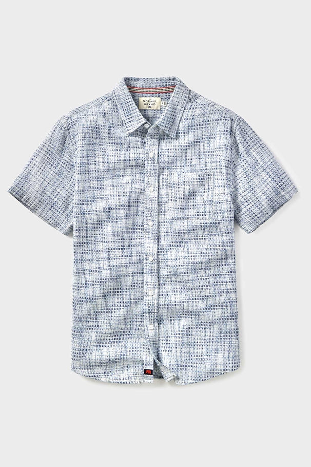 Wholesale,The Normal Brand, The Normal Brand Light Blue Woven Shirt, Blue, Medium-42-TagMLarge-45-TagLLarge-46-TagLExtra Large-49-TagXLSmall-39-TagSSmall-40-TagS