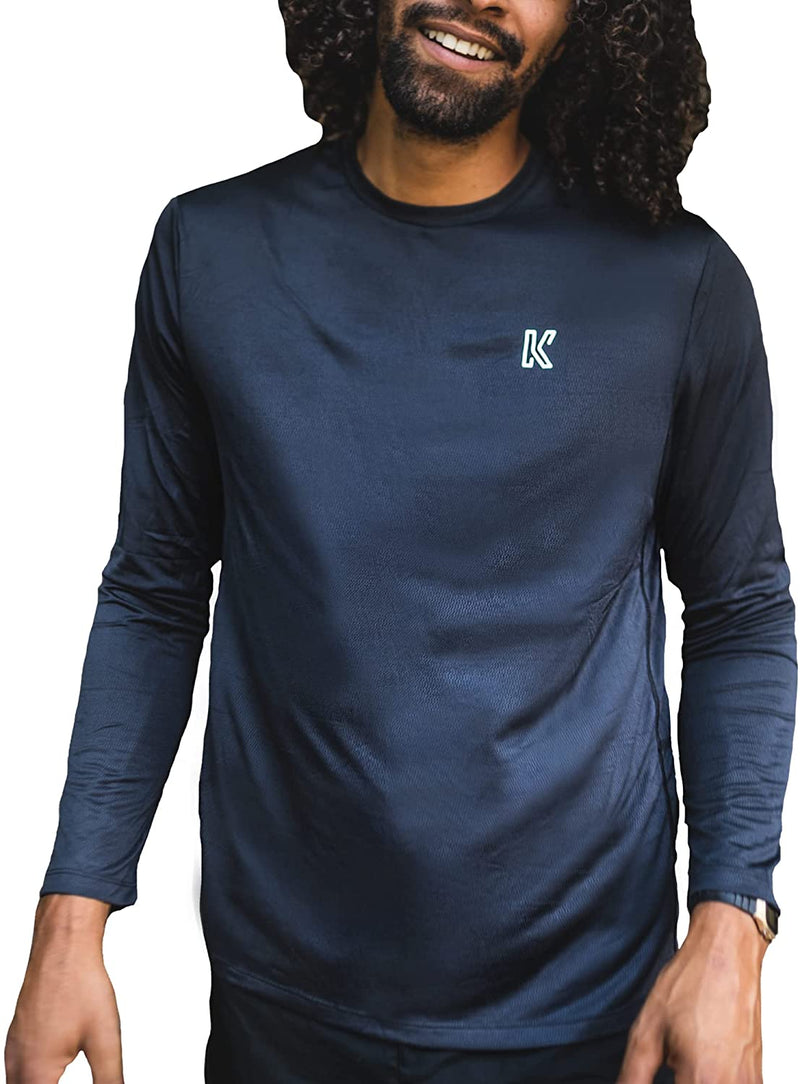 Koup Black Cinnamon-Infused Anti-Odor Longsleeve Performance Tee