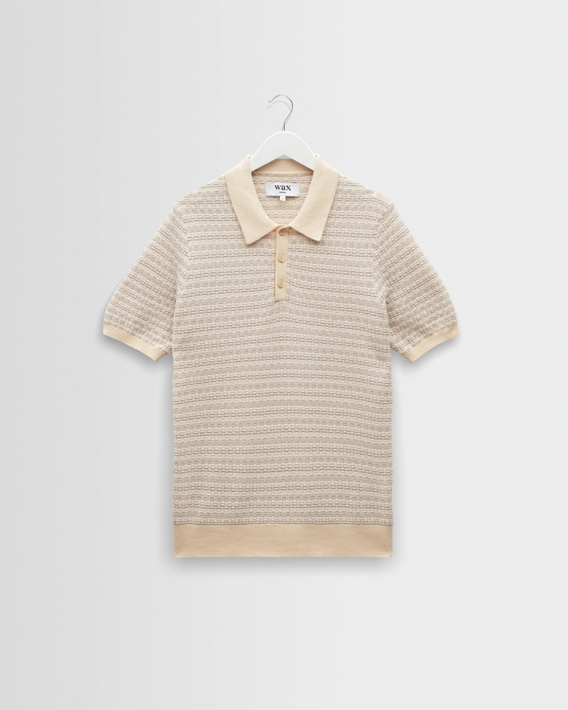 Wholesale,Wax London, Wax London Natural Mini Geometric Knitted Polo, Cream, Extra Extra Large-47-TagXXLExtra Large-45-TagXLLarge-43-TagLMedium-41-TagMSmall-39-TagS