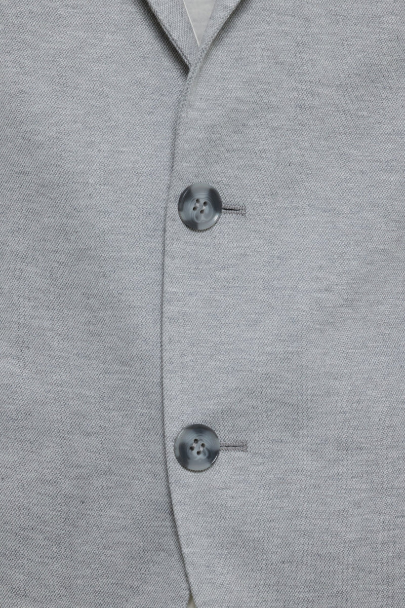 Wholesale,Luchiano Visconti, Luchiano Visconti Grey Double Faced Knit Blazer, Grey, Small-36-Tag36Small-38-Tag38Medium-40-Tag40Large-42-Tag42Large-44-Tag44