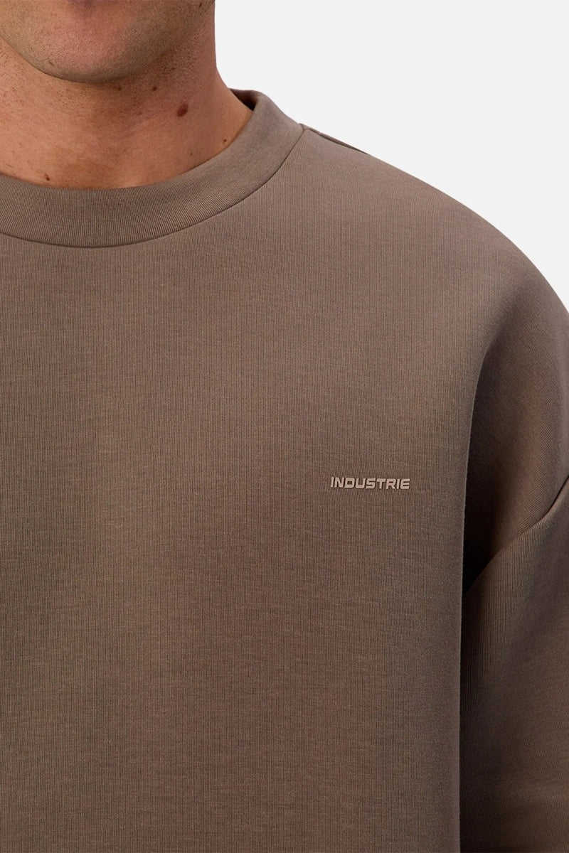 Wholesale,INDUSTRIE AUSTRALIA, INDUSTRIE AUSTRALIA Tan Performance Long Sleeve Sweatshirt with Side pockets, Tan, Large-49-TagLMedium-47-TagMSmall-45-TagS